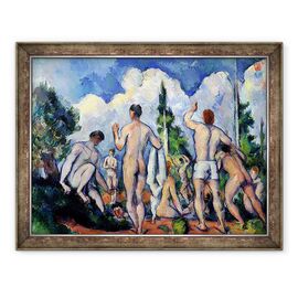 Tablou inramat - Paul Cezanne - Saldatorii - - Roveli