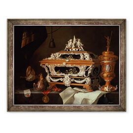 Tablou inramat - Pieter Gerritsz van Roestraten - O celebrare a artei aurarului - - Roveli