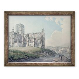 Tablou inramat - Thomas Hearne - Biserica stareta, Haddington - - Roveli