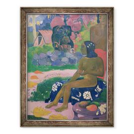 Tablou inramat - Paul Gauguin - Vairaumati Tei Oa Numele ei este Vairaumati - - Roveli