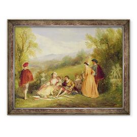 Tablou inramat - Henry Andrews - Une Scena Galante - - Roveli