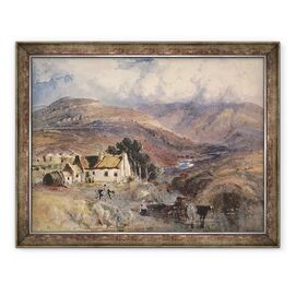 Tablou inramat - Joseph Noel Paton - Peisaj scotian - - Roveli