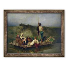 Tablou inramat - Antoine Auguste Ernest Herbert - Malaria - - Roveli