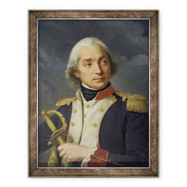 Tablou inramat - Alexandre-Francois Caminade - Generalul Charles Pichegru 1761-1804 - - Roveli