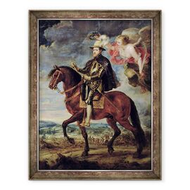 Tablou inramat - Peter Paul Rubens - Filip al II-lea 1527-98 incoronat de Victorie - - Roveli