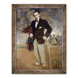 Tablou inramat - Jacques-Emile Blanche - Portretul lui Igor Stravinsky 1882-1971 1915 - - Roveli