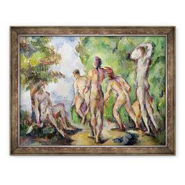 Tablou inramat - Paul Cezanne - Saldatori - - Roveli