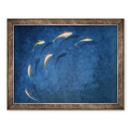 Tablou inramat - Lincoln Seligman - Piscina Goldfish - - Roveli