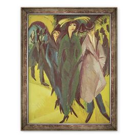 Tablou inramat - Ernst Ludwig Kirchner - Femeile de pe strada - - Roveli