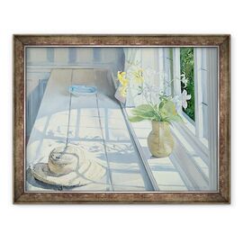 Tablou inramat - Timothy Easton - Crini si o palarie de paie - - Roveli