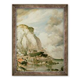 Tablou inramat - Edward William Cooke - Un pic de Bonchurch in vremurile vechi - - Roveli
