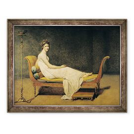 Tablou inramat - Jacques Louis David - Madame Recamier - - Roveli