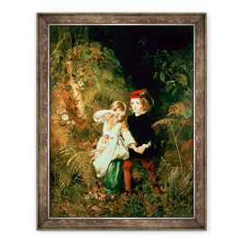 Tablou inramat - James Sant - Copiii din Lemn - - Roveli