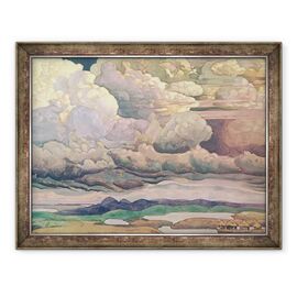 Tablou inramat - Nicholas Roerich - Skyscape - - Roveli