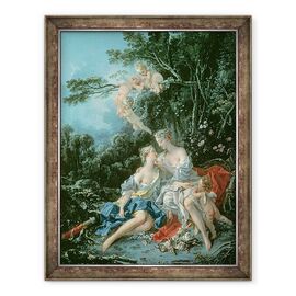 Tablou inramat - Francois Boucher - Jupiter si Callisto - - Roveli