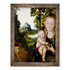 Tablou inramat - Lucas Cranach the Elder - Madonna si Copilul I - - Roveli