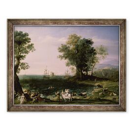 Tablou inramat - Claude Lorrain - Violul Europei - - Roveli