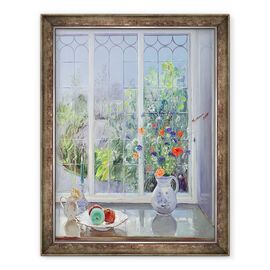 Tablou inramat - Timothy Easton - Flori Luminate Lunii - - Roveli