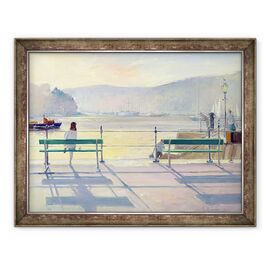 Tablou inramat - Timothy Easton - Vedere la port - - Roveli