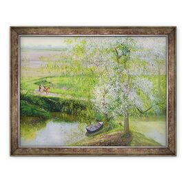 Tablou inramat - Timothy Easton - inflorire Mar si Salcie - - Roveli