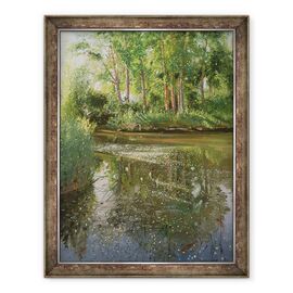 Tablou inramat - Timothy Easton - Floarea de apa la rasarit - - Roveli