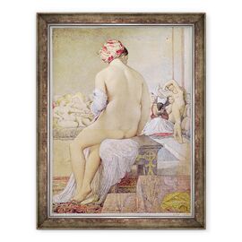 Tablou inramat - Jean Auguste Dominique Ingres - Odalisque sau scaldat mic - - Roveli