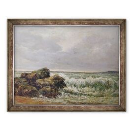 Tablou inramat - Gustave Courbet - Valul - - Roveli