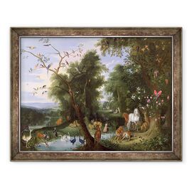 Tablou inramat - Jan van Kessel the Elder - Gradina Edenului - - Roveli