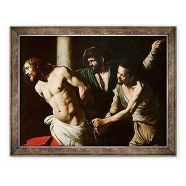 Tablou inramat - Michelangelo Caravaggio - Flagelarea lui Hristos - - Roveli