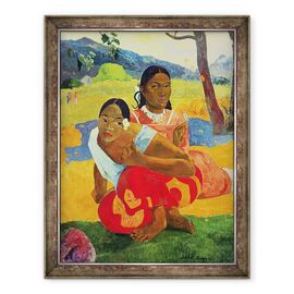 Tablou inramat - Paul Gauguin - Nafea Faaipoipo Cand te casatoresti? - - Roveli