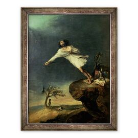 Tablou inramat - Leonardo Alenza - Sinuciderea - - Roveli
