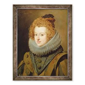 Tablou inramat - Diego Rodriguez de Silva y Velazquez - Infanta Maria a Austriei 1606-46 Regina Ungariei - - Roveli