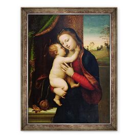 Tablou inramat - Mariotto Albertinelli - Madonna si Copilul - - Roveli