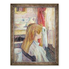 Tablou inramat - Henri de Toulouse-Lautrec - Femeie la fereastra - - Roveli