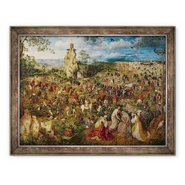 Tablou inramat - Pieter Bruegel the Elder - Hristos Purtand Crucea - - Roveli