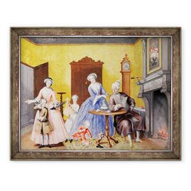 Tablou inramat - Arhiducele de Austria Maria Christine - Craciunul in gospodaria regala a imparatesei Maria Tereza - - Roveli