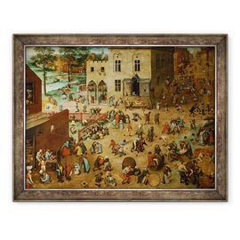 Tablou inramat - Pieter Bruegel the Elder - Jocuri pentru copii - - Roveli