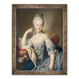 Tablou inramat - Martin II Mytens - Arhiducesa Marie Antoinette Habsburg-Lotharingen 1755-93 1767-68 - - Roveli