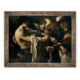 Tablou inramat - Guercino - intoarcerea Fiului risipitor - - Roveli