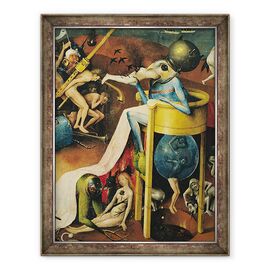 Tablou inramat - Hieronymus Bosch - Gradina deliciilor Pamantesti IX - - Roveli