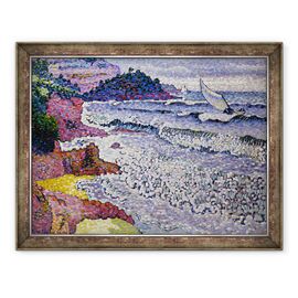 Tablou inramat - Henri-Edmond Cross - Marea Undulatoare - - Roveli