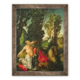 Tablou inramat - Lucas Cranach the Elder - Penitenta Sfantului Jerome - - Roveli