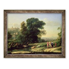 Tablou inramat - Claude Lorrain - Peisaj cu Cephalus si Procris Reunite de Diana - - Roveli
