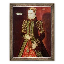 Tablou inramat - Steven van der Meulen - Elizabeth Fitzgerald, contesa de Lincoln - - Roveli