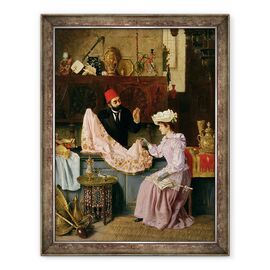 Tablou inramat - Moritz Stifter - in Souk - - Roveli