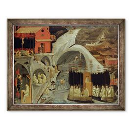 Tablou inramat - Paolo Uccello - Thebaid - - Roveli