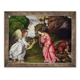 Tablou inramat - Girolamo da Treviso II - Agar si ingerul - - Roveli