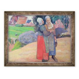 Tablou inramat - Paul Gauguin - tarani bretoni - - Roveli