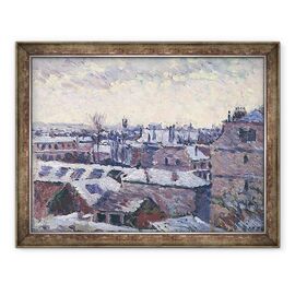 Tablou inramat - Maximilien Luce - Locul Dauphine vazut de la Luvru - - Roveli