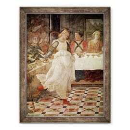 Tablou inramat - Fra Filippo Lippi - Salome dansand la Sarbatoarea lui Irod, detaliu al ciclului fresco al Vietilor SS. stefan si Ioan Botezatorul din capela principala - - Roveli
